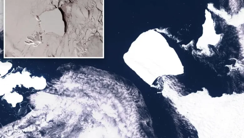 World’s Largest Iceberg A23a Begins Drifting After 40 Years Grounded