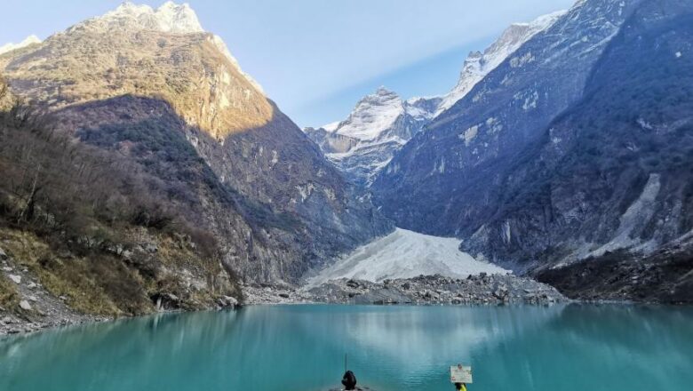 Avalanche from Mt Manaslu Causes Overflow of Birendra Lake in Nepal