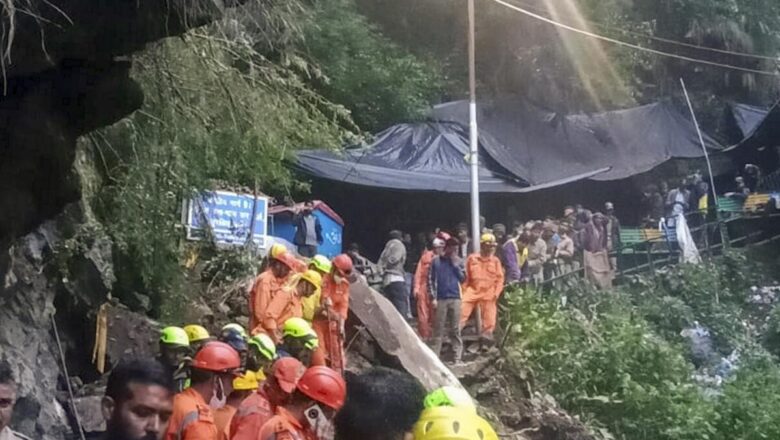 Landslide on Yamunotri Trek Kills Two Pilgrims, Rescue Ops Underway
