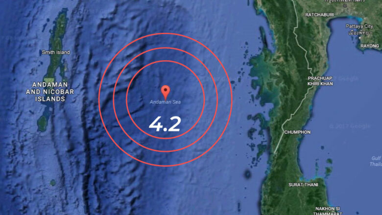 4.2 Magnitude Earthquake Strikes Andaman Sea