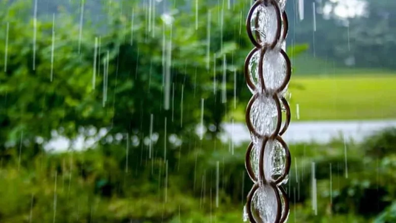 How 400 Year Old Japanese Rain Chains Are Reinventing Rooftop Rainwater Harvesting in India