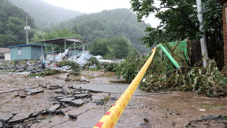South Korea on Edge as Landslide Buries Fears Under Relentless Rain