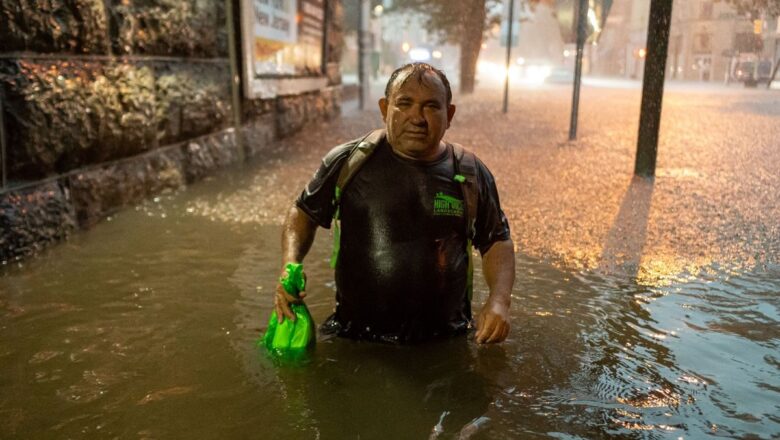Torrential Rains Submerge New York, New Jersey Climate Change Fuels Urban Flood Risk