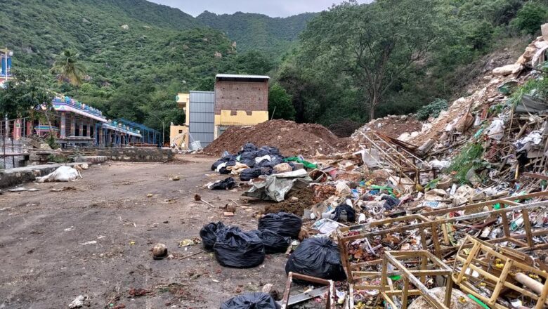Plastic-Free Pilgrimage: Devotees at Maruthamalai Temple Urged to Ditch Single Use Plastic