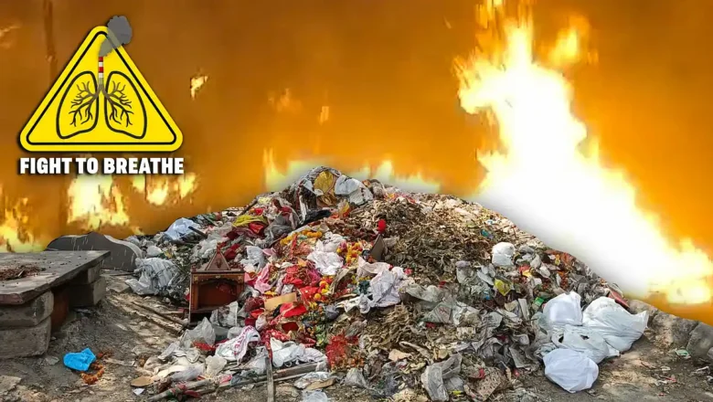Toxic Fires in Nuh Chemical Waste Burn Threatens NCR Air