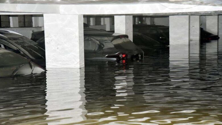 Ghaziabad Housing Complex Fears Water Contamination After Basement Flooding