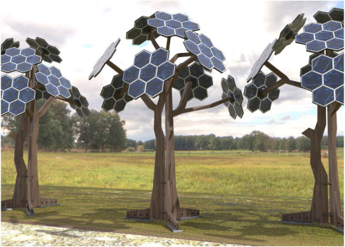 Solar Trees Could Help Save Forests While Matching Solar Farm Power