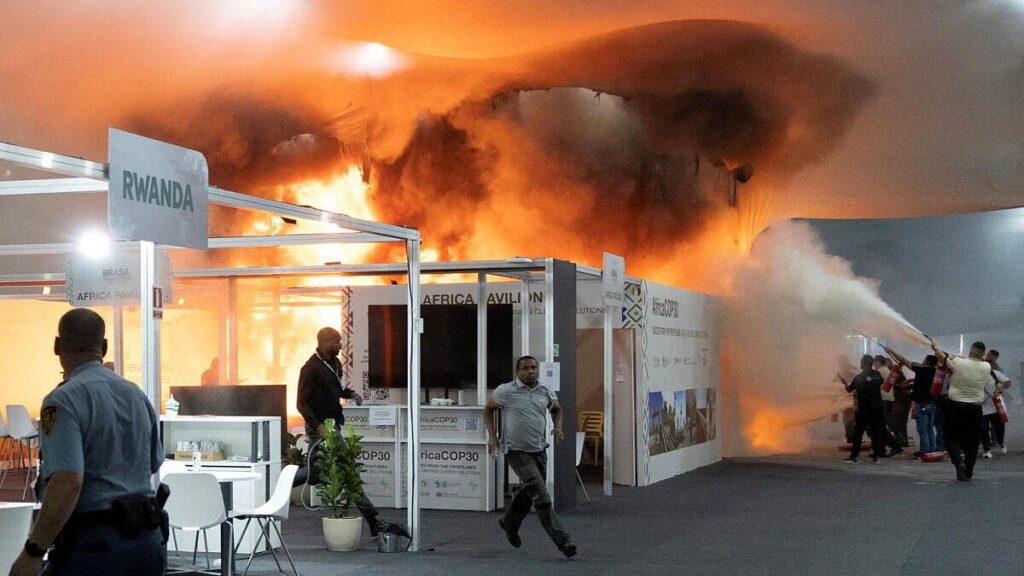 Fire Disrupts COP30 Summit In Brazil As Thousands Evacuate, 21 Injured