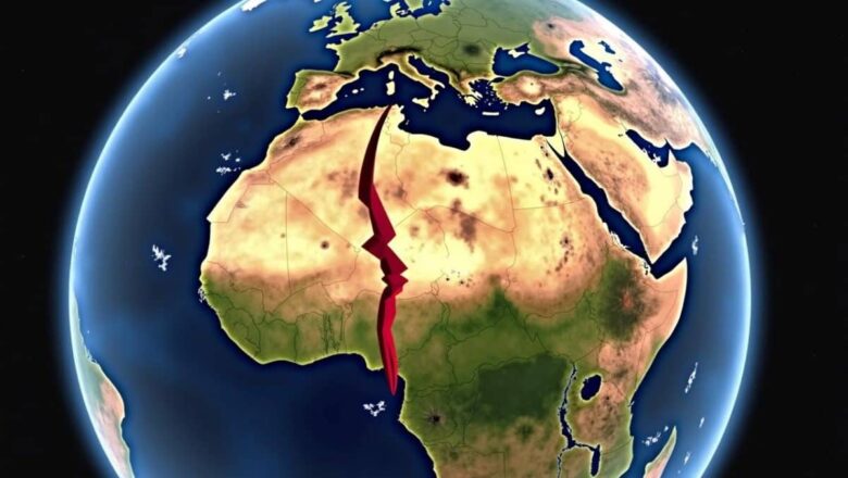 Africa Tectonic Split Measurable Today Though Visible Change Will Take Millennia