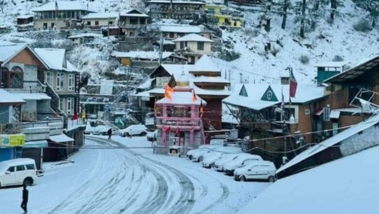 Late Snowfall Brings Relief to Himachal Apple Belt After Prolonged Dry Spell