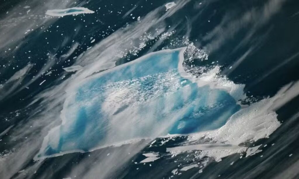 World Largest Iceberg A-23A Enters Rapid Breakup Phase After Four Decades Adrift