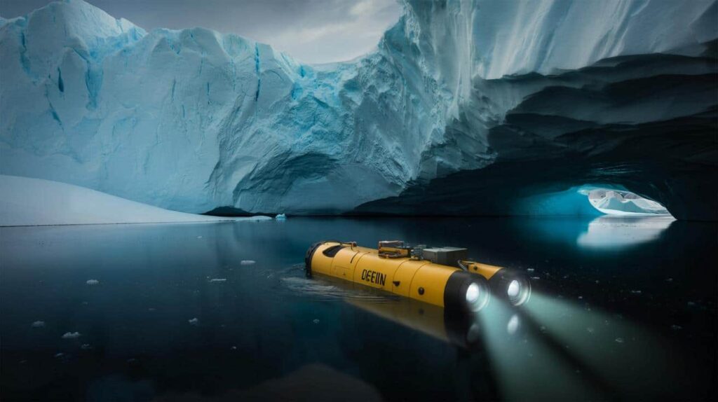 Under Ice Robot Detects Warm Water Intrusions Beneath Antarctica’s Thwaites Glacier