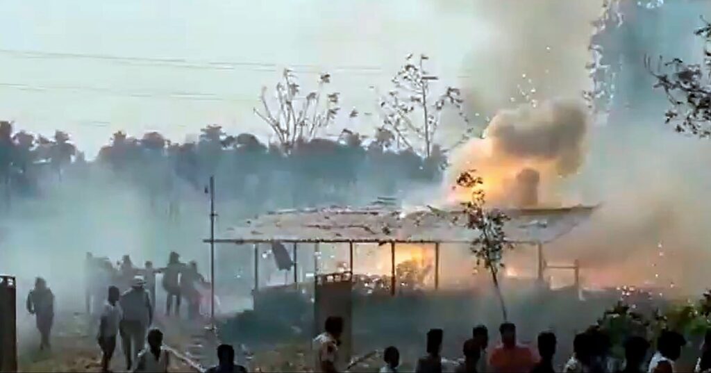 21 Killed in Kakinada Cracker Unit Explosion Overcrowding Cited as Key Safety Lapse