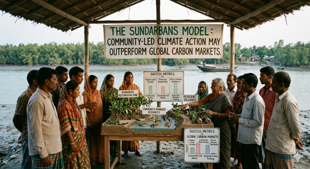 Sundarbans Model Shows Community Led Climate Action may Outperform Global Carbon Markets