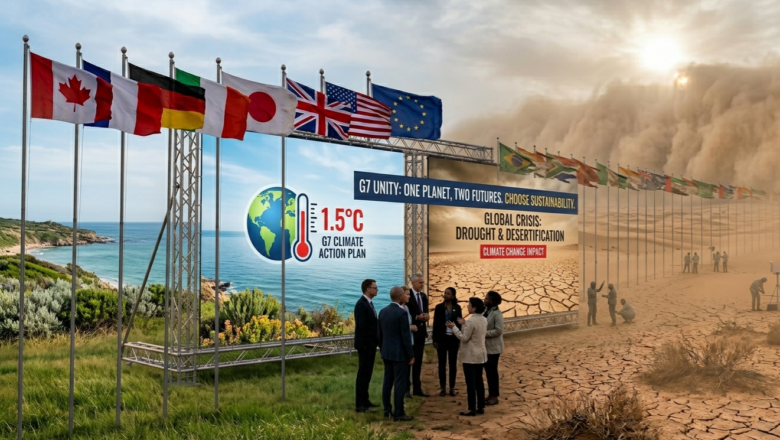 G7 Flags Desertification as Global Security Threat Shifts Focus to Land Crisis