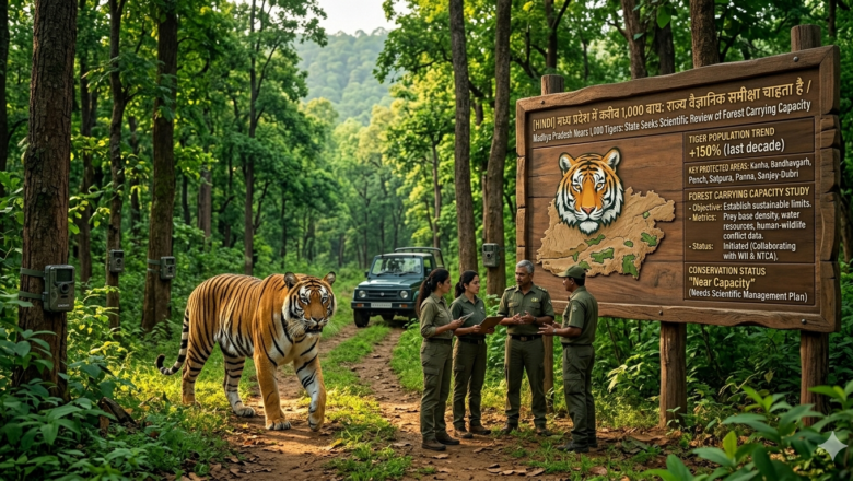Madhya Pradesh Nears 1,000 Tigers State Seeks Scientific Review of Forest Carrying Capacity