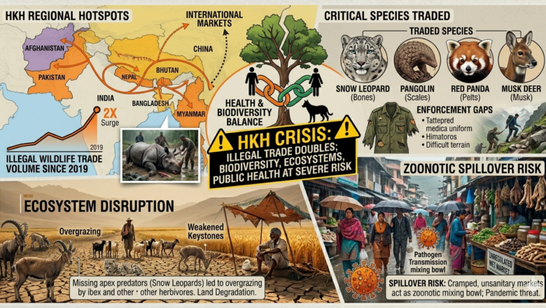 Illegal Wildlife Trade Surges Across Himalayan Region Threatening Fragile Ecosystems and Human Health