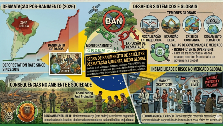 Brazil Moves to Ban Satellite Monitoring Tool, Raising Fears of Surge in Amazon Deforestation