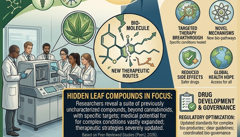 Hidden Compounds In Cannabis Leaves Spark New Hope For Medical Science