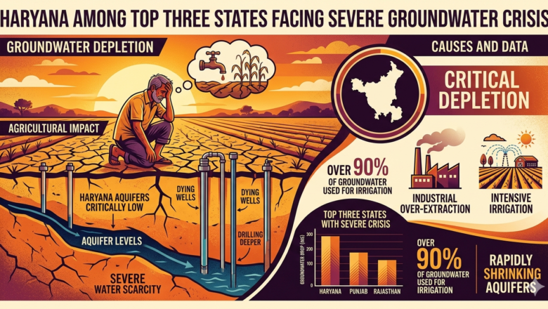Haryana Among Top Three States Facing Severe Groundwater Crisis