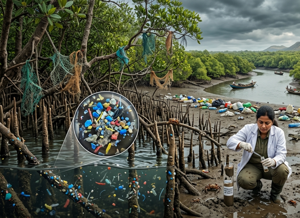 Plastic in Paradise: Microplastics Found in Odisha’s Bhitarkanika Mangroves Raise Alarm