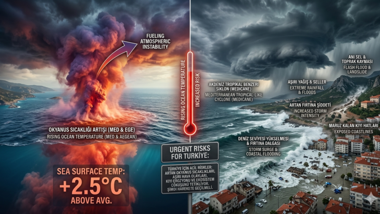 Rising Ocean Temperatures Increase Risk of Extreme Weather Events in Turkiye