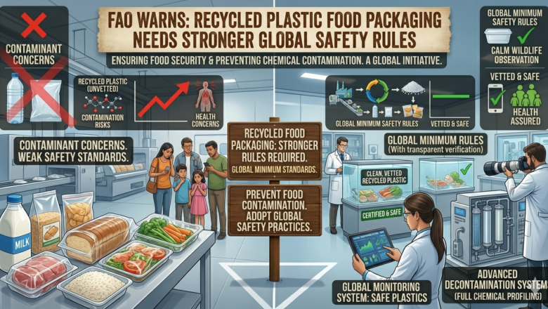 Food and Agriculture Organization Warns Recycled Plastic Food Packaging Needs Stronger Global Safety Rules