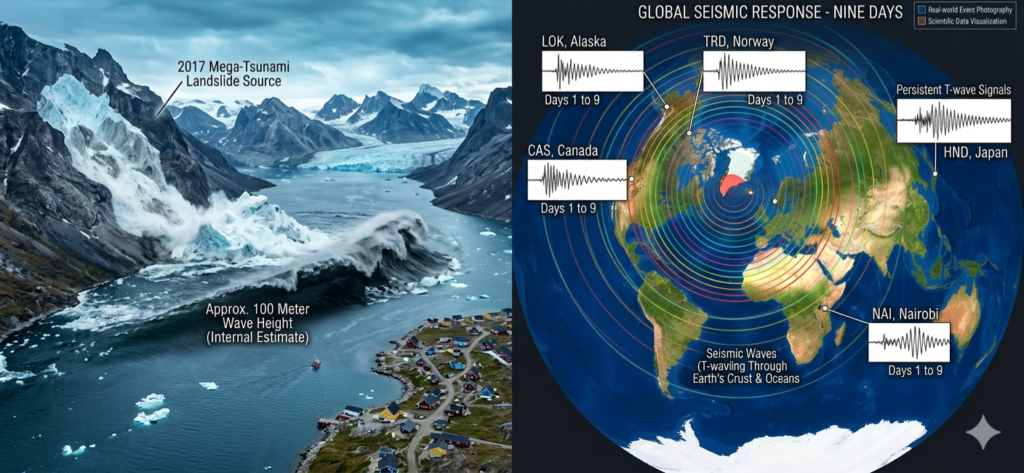 Greenland Mega Tsunami Sent Seismic Waves Across Earth for Nine Days