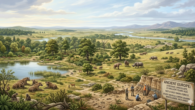 Europe Ancient Landscape Wasn’t a Vast Dark Forest 23 Million year Study Reveals