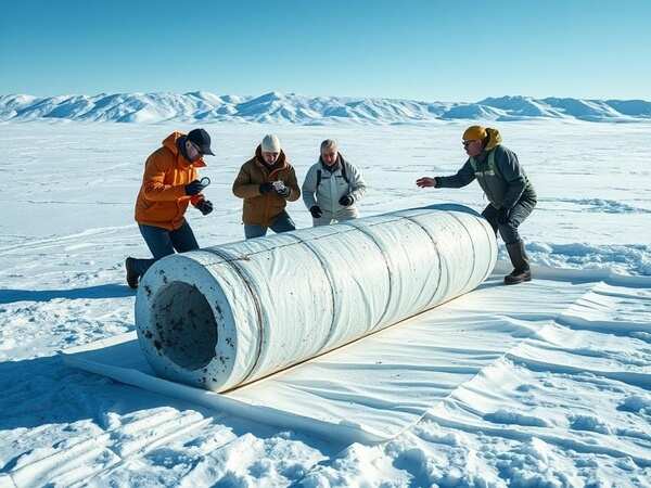 Stardust Frozen in Antarctic Ice Reveals Earth’s Ancient Journey Through Space
