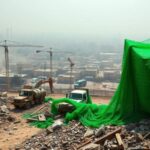 Delhi Makes 100 GSM Green Nets Mandatory at Construction Sites to Curb Dust Pollution