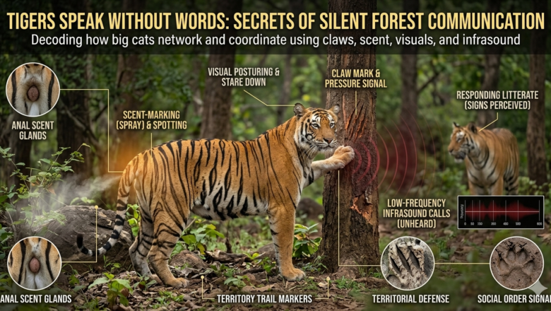 Tigers Speak Without Words: How Big Cats Secretly Communicate Across Forests