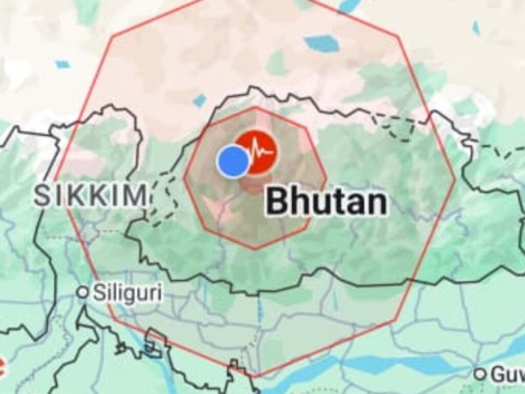 5.6 Magnitude Earthquake Strikes Bhutan Tremors