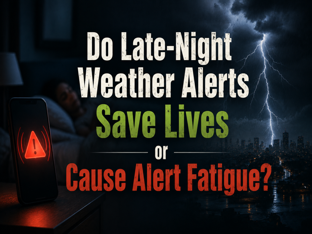 Too Many Emergency Alerts? Experts Warn Frequent Weather Warnings Could Reduce Public Response