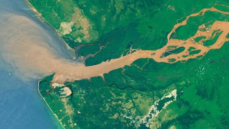 Giant Ocean Eddies Tracked Swirling Congo River Water Across the Atlantic