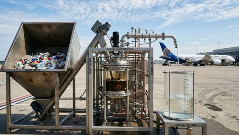 Chinese Researchers Develop Low-cost Method to Convert Plastic Waste into Aviation Fuel