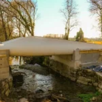Retired Wind Turbine Blades Find Second Life as Pedestrian Bridge in Ireland