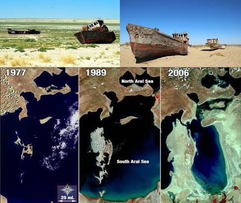 Aral Sea Emits 825 Million Tonnes of Carbon Dioxide After Decades of Drying