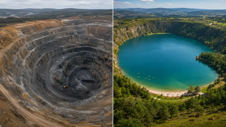 Spain As Pontes Coal Mine Transformed into one of the Country’s Largest Artificial Lakes