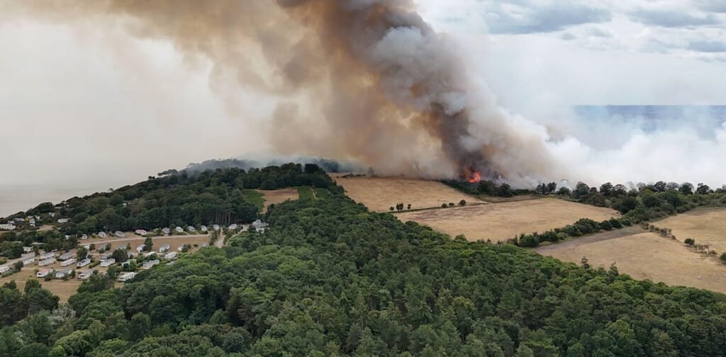 UK Needs Community led Wildfire Preparedness not just Firefighting Aircraft