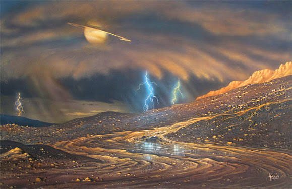Titan Equatorial Regions May Face Decades Long Droughts Before Violent Methane Storms