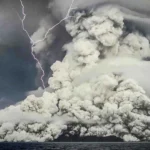 Hunga Tonga Volcanic Plume Helped Destroy Methane Study Finds