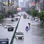 Bangkok Declares Flood Disaster as Heavy Rain Submerges Roads Across City