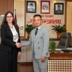 Home Minister Sudan Gurung US Envoy Megan Bouldin Discuss Flood Recovery Cooperation