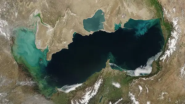 New Island Emerges in Caspian Sea as Falling Water Levels Expose Seabed