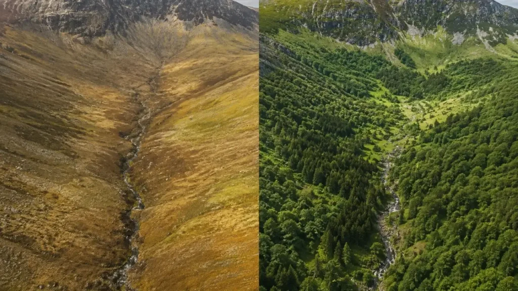 Scotland’s Carrifran Valley Reborn With 750,000 Native Trees Through Community Led Rewilding